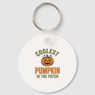 Kürbis kälteste im Patch Vintage Halloween Des Schlüsselanhänger