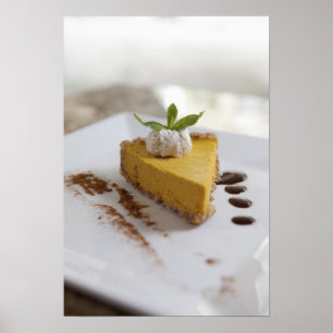 Kürbis-Käsekuchen Poster