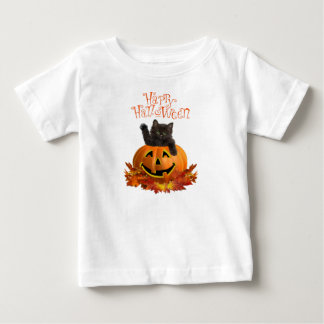 Kürbis Kitty Baby T-shirt
