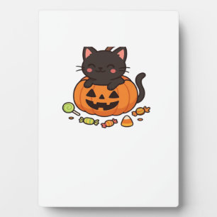 Kürbis-Kitty-Umzug Essential T-Shirt Fotoplatte