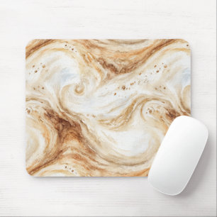 Kürbis-Latte-Cream-Swirls Mousepad