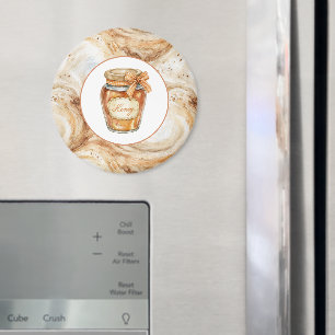 Kürbis-Latte-Strudel Honig Magnet