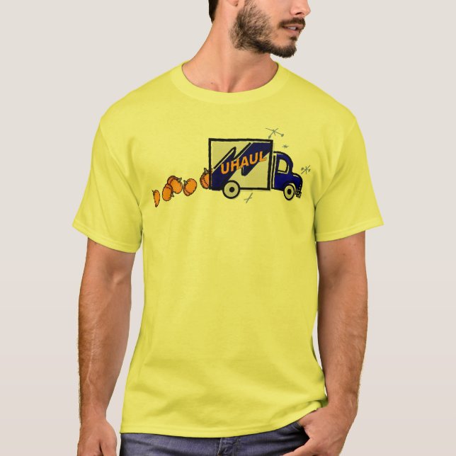Kürbis-LKW T-Shirt (Vorderseite)