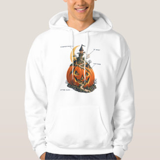 Kürbis-Mond-Miniaturwelt Hoodie