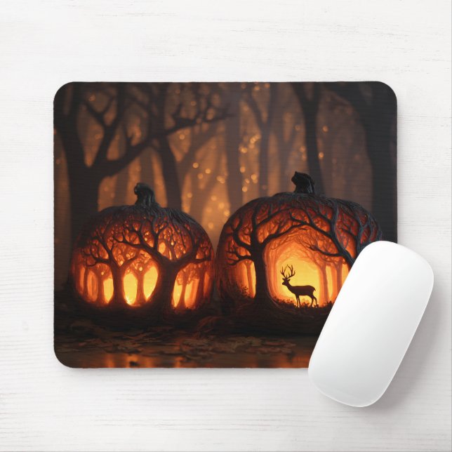 Kürbis Mousepad (Mit Mouse)