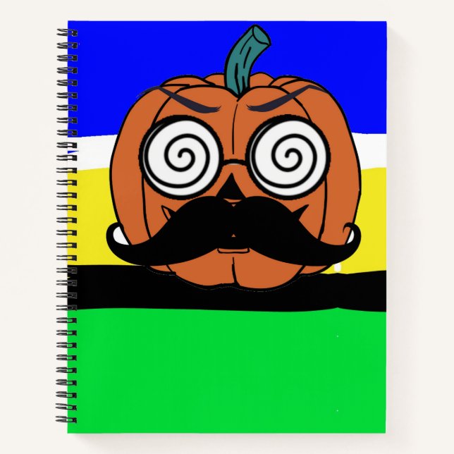 Kürbis Notizbuch (Vorderseite)