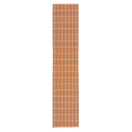 Kürbis-Orange-Karot-Retro-Farben-Tischläufer Kurzer Tischläufer
