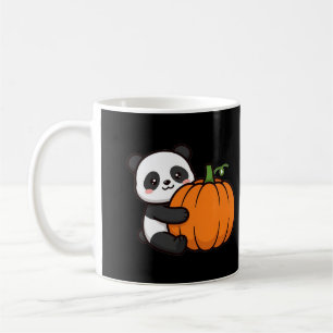 Kürbis-Panda-Halloween-Tasse Kaffeetasse