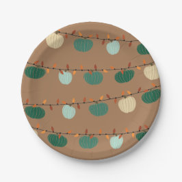 Kürbis Pappteller