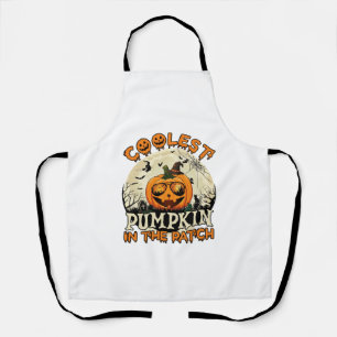 Kürbis-Patch-Sonnenbrille Hexenhut Halloween cool Schürze