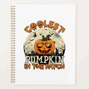 Kürbis-Patch-Sonnenbrille Hexenhut Halloween Planer