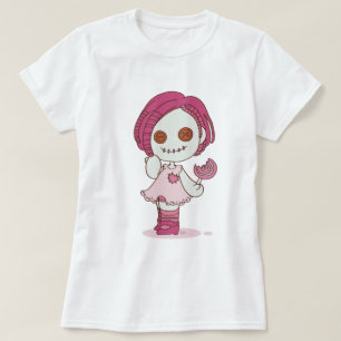 Kürbis Popsiclezombie-Mädchen-Shirt T-Shirt