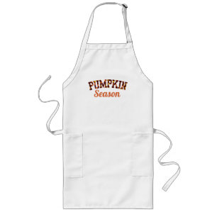 Kürbis-Saison Herbst Halloween Lange Schürze
