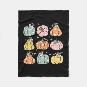 Kürbis-Saison Herbst Herbst Ihr Blätter Thanksgivi Fleecedecke
