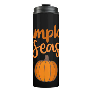 Kürbis-Saison Herbst Thermosbecher