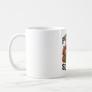 Kürbis-Saison Highland-Kuh Vintage-Herbst-Shirt_1 Kaffeetasse