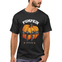 Kürbis-Saison Retro Coquette Halloween T-Shirt