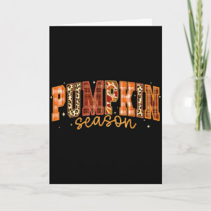 Kürbis-Saison Thanksgiving Herbst Herbst Ihr Alle Karte