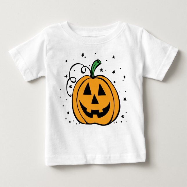 Kürbis-Säuglings-T-Shirt Baby T-shirt (Vorderseite)