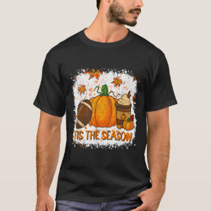 Kürbis Sce Football Die Saison Ist Da Herbst Thank T-Shirt