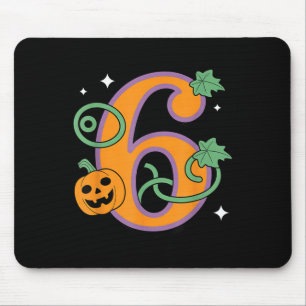 Kürbis Sechs Sieben 67 Passendes 6 Halloween Paar  Mousepad