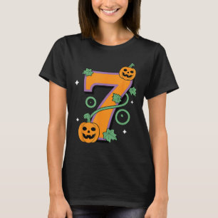 Kürbis Six Seven 67 passendes 7 Halloween-Paar  T-Shirt
