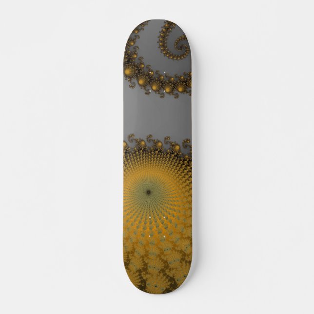 Kürbis Spirole Skateboard (Vorne)