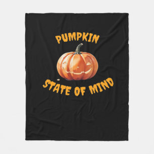 Kürbis Staat des Geistes - Halloween Klassischer T Fleecedecke
