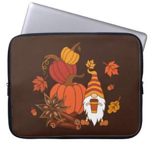Kürbis, Sternanis, Zimtsticks, Herbstsprung Laptopschutzhülle