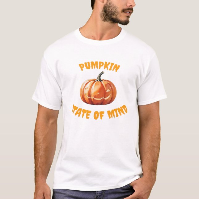 Kürbis-Stimmung - Halloween Oversized T-Shirt (Vorderseite)