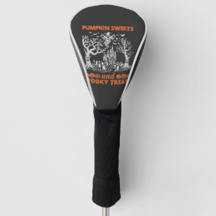 Kürbis Süßigkeiten Gruselige Behandlungen Verlasse Golf Headcover