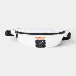 Kürbis-Süßigkeiten-Shirt Gruselige Halloween-Desig Bauchtasche
