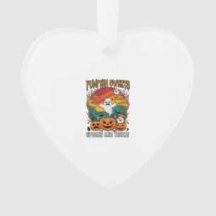 Kürbis Süßigkeiten Spuk Behandlungen Halloween Gei Ornament