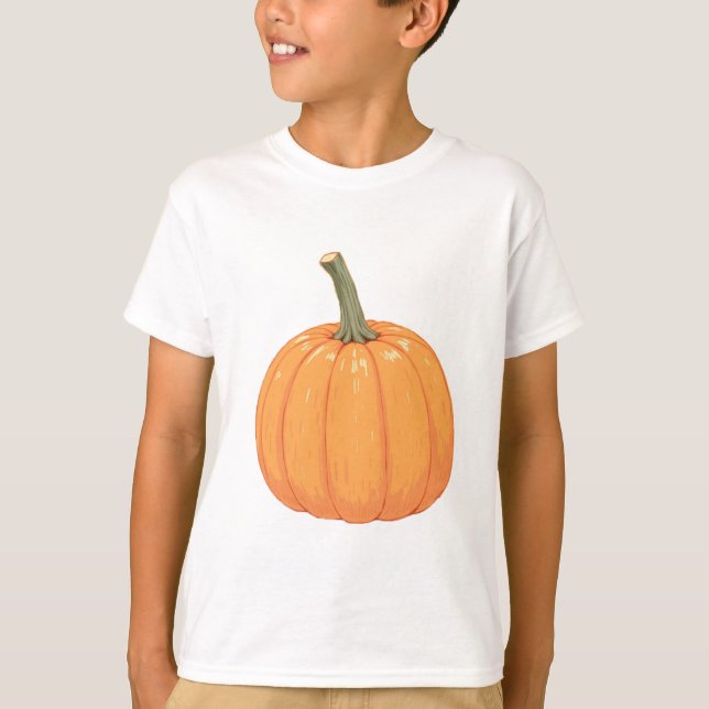 Kürbis T-Shirt (Vorderseite)