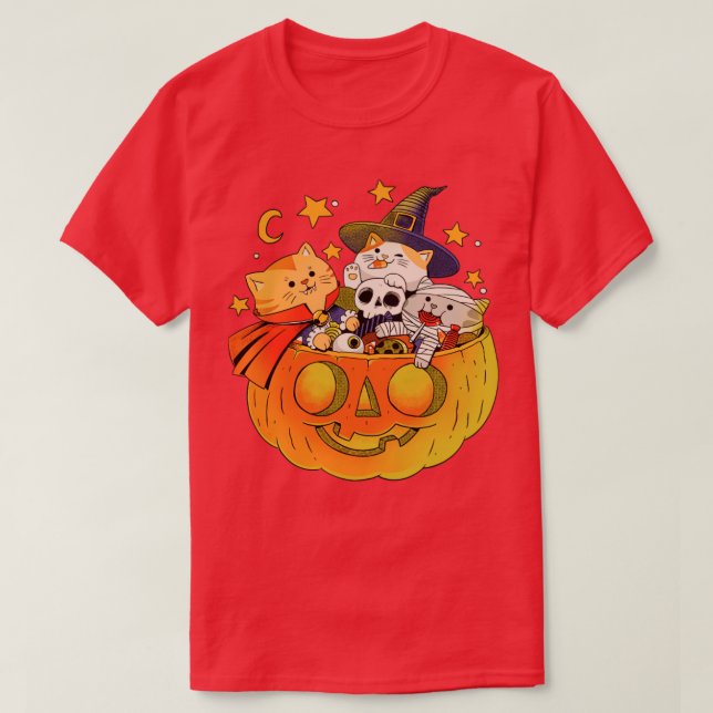 Kürbis T-Shirt (Design vorne)