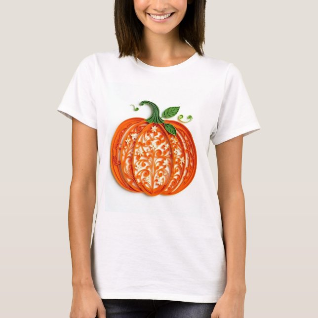 Kürbis T-Shirt (Vorderseite)