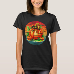 Kürbis Thanksgiving-Tag Herbstsaison Herbst T-Shirt