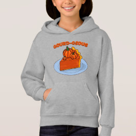Kürbis-tinös Hoodie