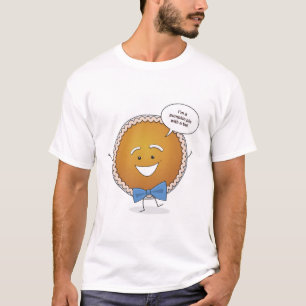 Kürbis-Torte mit einer Krawatte T-Shirt