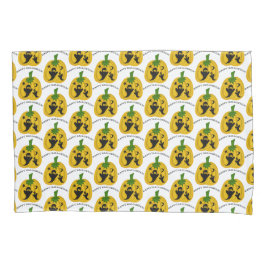 Kürbis und Geister Kissenbezug