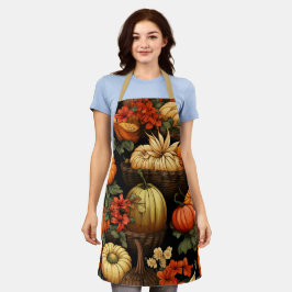 Kürbis und mehr, Herbst, Schürze