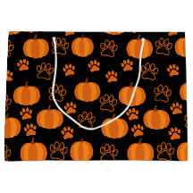 Kürbis und Paws Halloween
