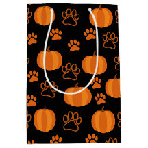 Kürbis und Paws Halloween