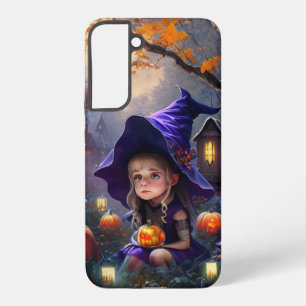 Kürbis/verspielt/Halloween/Comicstil Samsung Galaxy Hülle