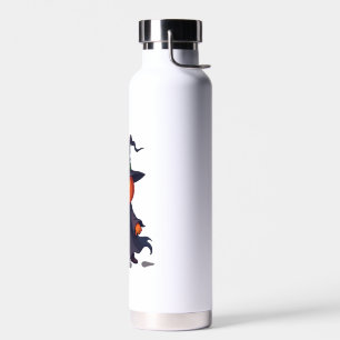 Kürbis-Zauberer � Magisches Halloween-Zauberer-Shi Trinkflasche