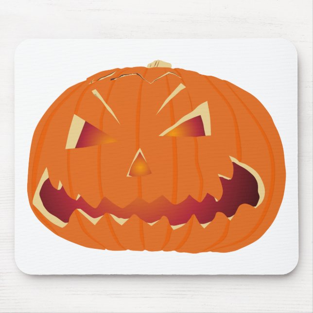 Kürbis zu Halloween 5 Mousepad (Vorne)