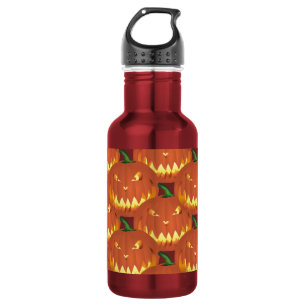 Kürbis zu Halloween... Trinkflasche