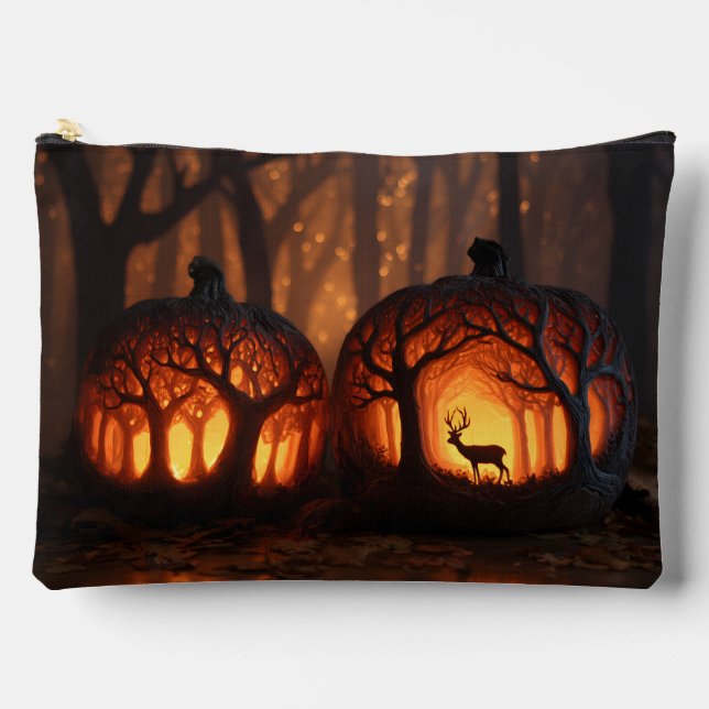 Kürbis Zubehörtasche (Vorderseite)