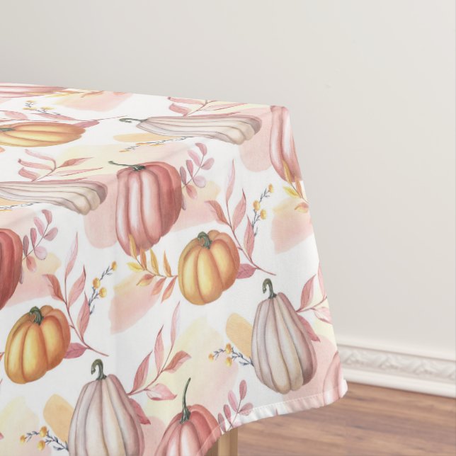 Kürbisblättertablette Tischdecke (Beispiel)