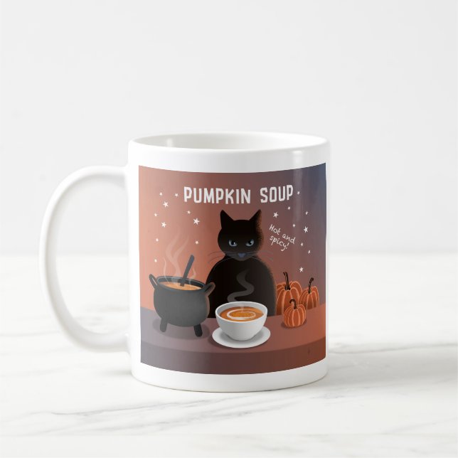 Kürbiscremesuppe Kaffeetasse (Links)